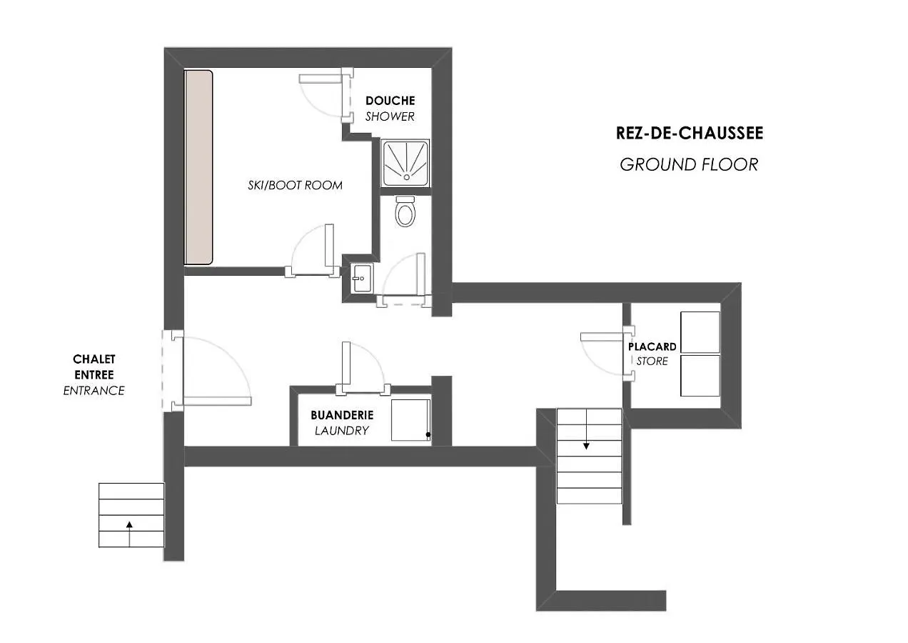 Chalet Du Samoyede 莫尔济讷 0*,